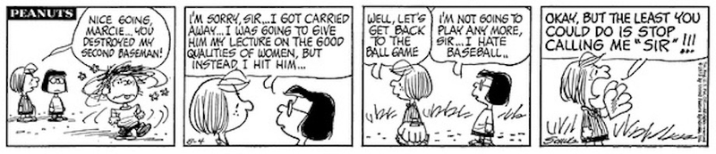 Illustration for article titled How Peanuts Used Marcie To Explore Unhealthy Relationships
